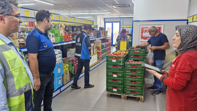 Yalova Belediyesi'nden Gıda Güvencesine Yönelik Sıkı Takip