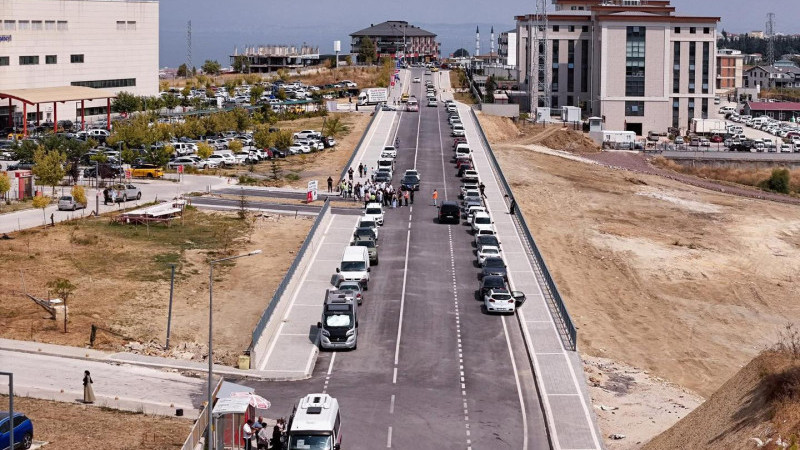 Hastane Yolu Trafiğe Açıldı