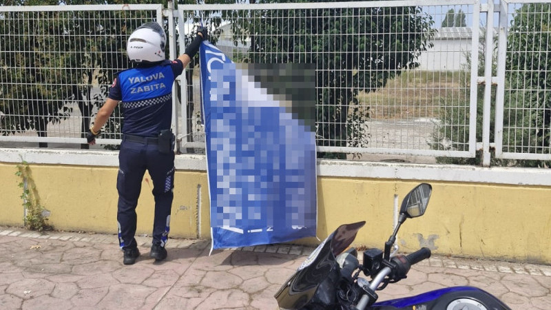 Gelişi Güzel Asılan Brandalar Kaldırılıyor