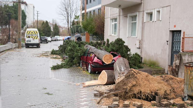 Yalova Belediyesi Fırtınaya Karşı Seferber Oldu