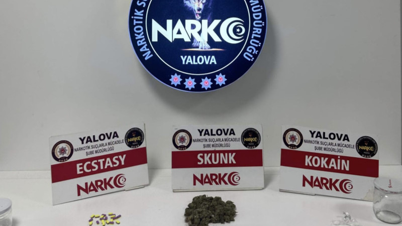 Yalova’da Uyuşturucu Operasyonu: 3 Tutuklama