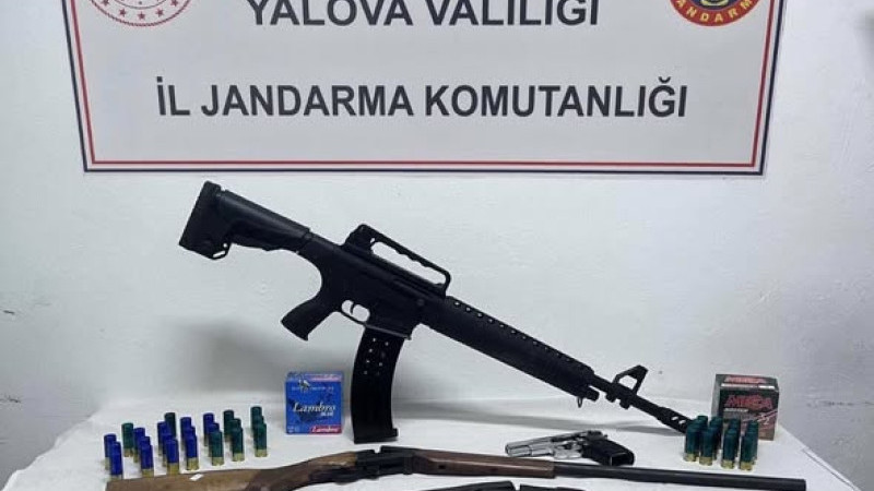 Altınova’da Silah ve Tarihi Eser Operasyonu: 1 Kişi Tutuklandı