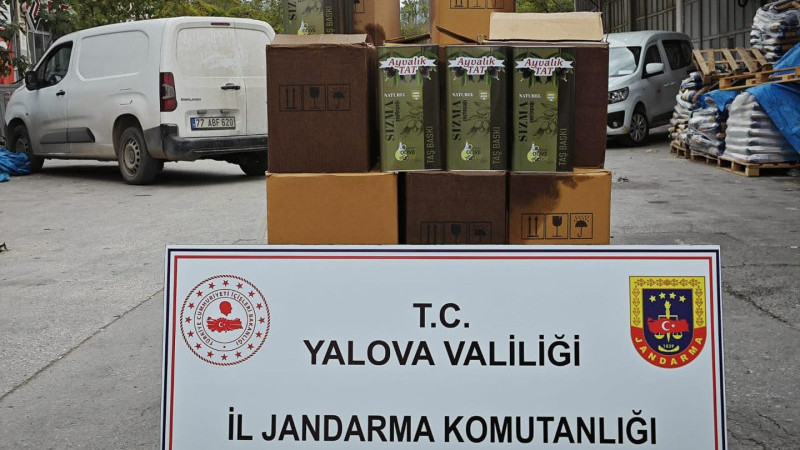 Taklit ve Tağşiş 810 Litre Yağ Ele Geçirildi