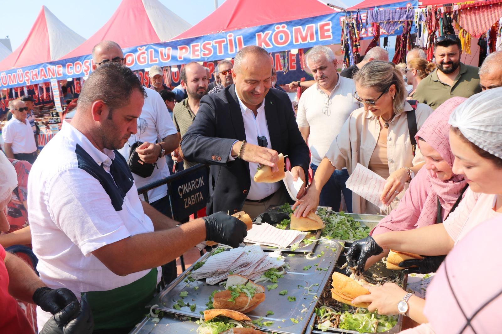 Çınarcık’ta 1. Hamsi Festivali Düzenlendi