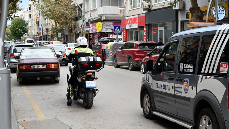 Emniyet ve Zabıtadan Yasak Parklanmaya Ortak Denetim