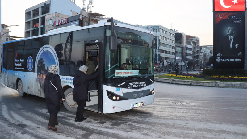 Hastaneye Ücretsiz Otobüs Seferleri Devam Ediyor