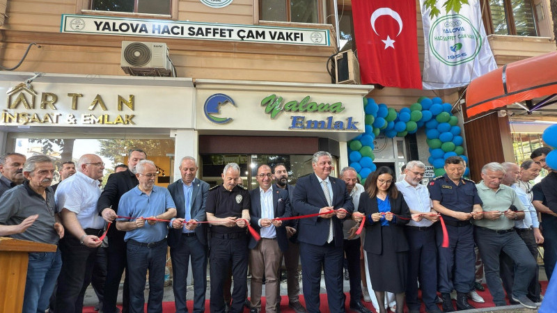 Hacı Saffet Çam Vakfı'nın Yeni Ofisinin Açılışı Gerçekleştirildi