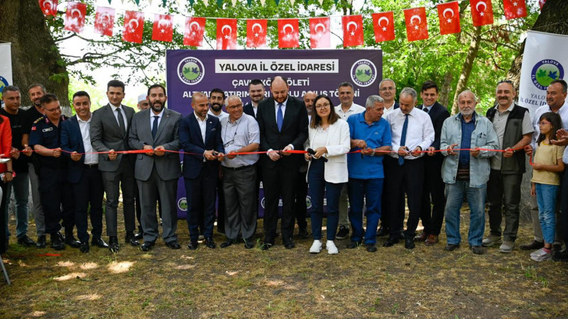 Çavuşköy ve Şenköy’de Tamamlanan Yatırımların Temsili Toplu Açılışı Gerçekleştirildi