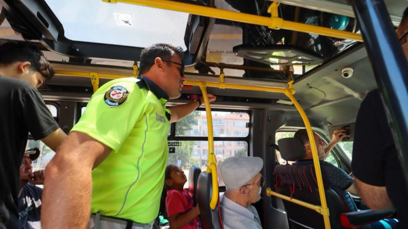 M Plakalı Minibüslere Kapsamlı Denetim