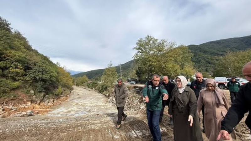 Vekil Akyol Sel Bölgesinde İncelemede Bulundu